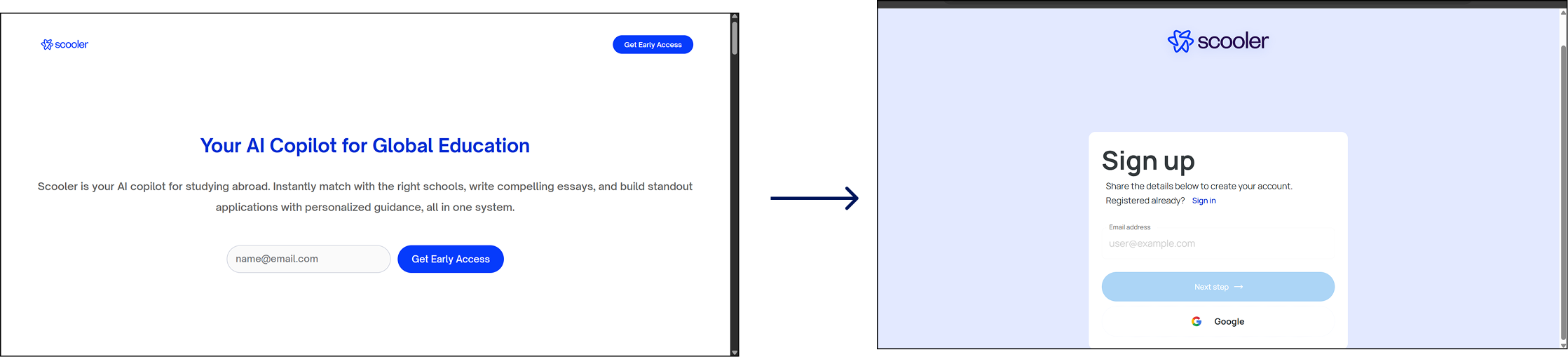 Onboarding — before